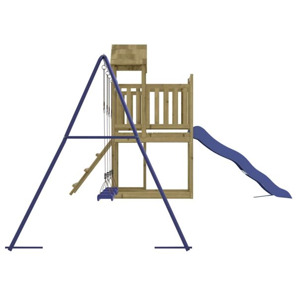 Set Da Gioco Da Esterno In Legno Di Pino Impregnato - Image 6