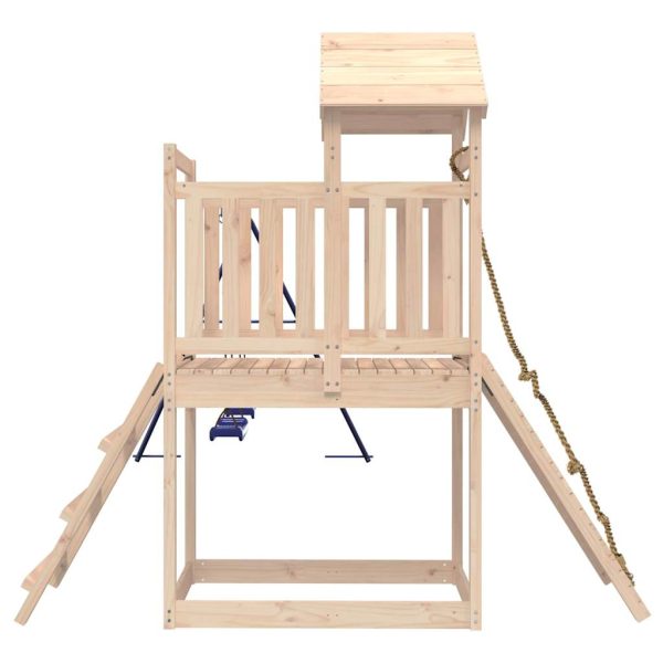 Set Da Gioco Da Esterno In Legno Massello Di Pino - Image 5