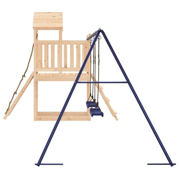 Set Da Gioco Da Esterno In Legno Massello Di Pino - Image 6