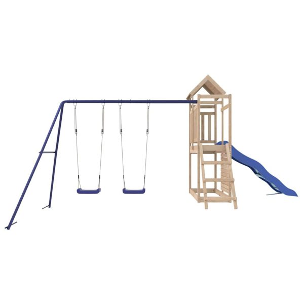 Set Da Gioco Da Esterno In Legno Massello Di Pino - Image 4