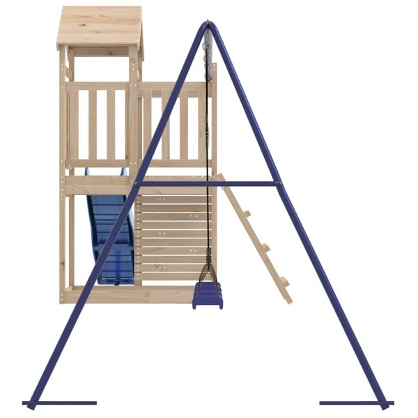 Set Da Gioco Da Esterno In Legno Massello Di Pino - Image 5