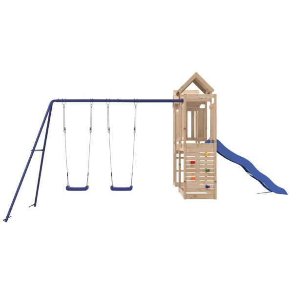 Set Da Gioco Da Esterno In Legno Massello Di Pino - Image 4