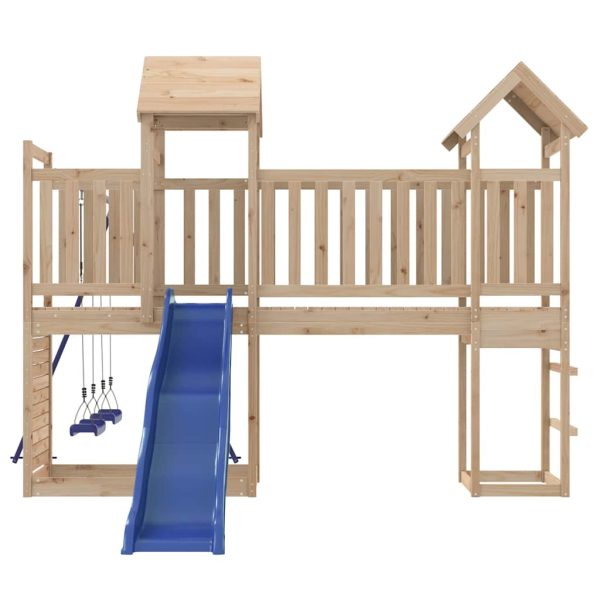 Set Da Gioco Da Esterno In Legno Massello Di Pino - Image 6