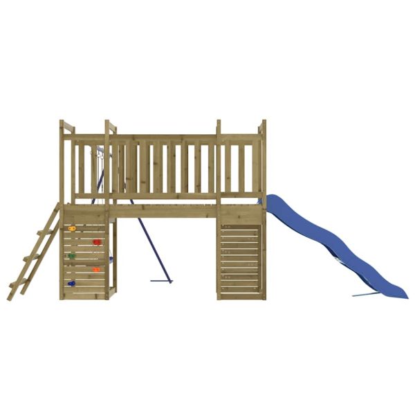 Set Da Gioco Da Esterno In Legno Di Pino Impregnato - Image 4