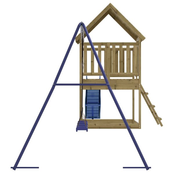 Set Da Gioco Da Esterno In Legno Di Pino Impregnato - Image 4