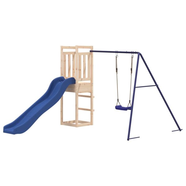 Set Da Gioco Da Esterno In Legno Di Pino Impregnato - Image 3