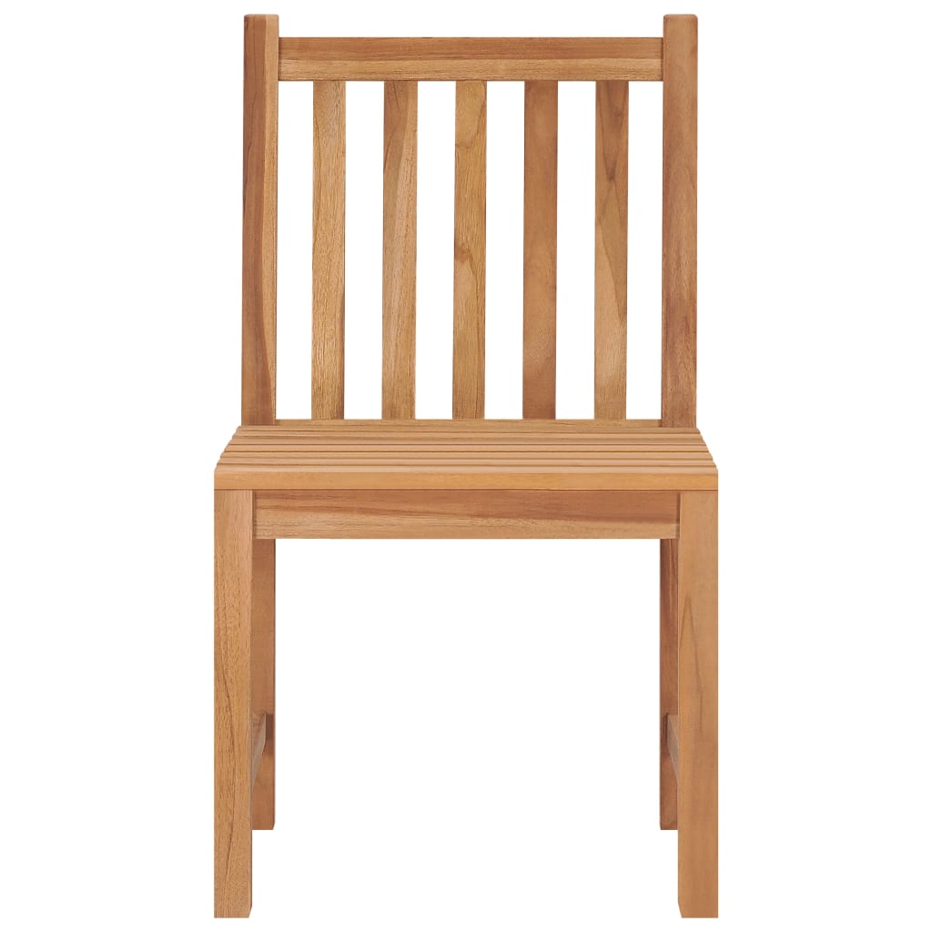 Sedie Da Giardino 2 Pz In Legno Massello Di Teak - Image 3