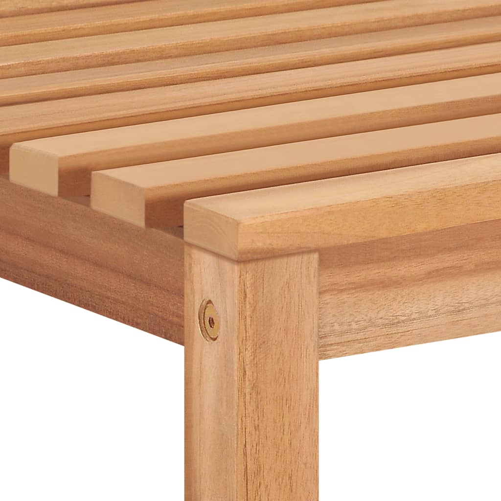 Sedie Da Giardino 2 Pz In Legno Massello Di Teak - Image 6