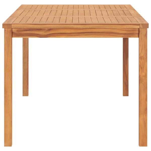 Tavolo Da Pranzo Da Giardino 180x90x77 Cm In Massello Di Teak - Image 3