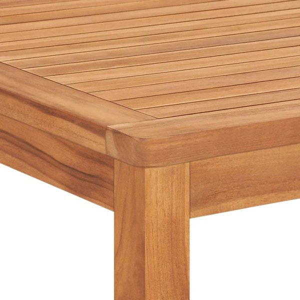 Tavolo Da Pranzo Da Giardino 180x90x77 Cm In Massello Di Teak - Image 5