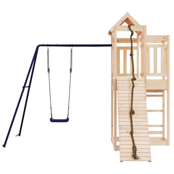 Set Da Gioco Da Esterno In Legno Massello Di Pino - Image 4
