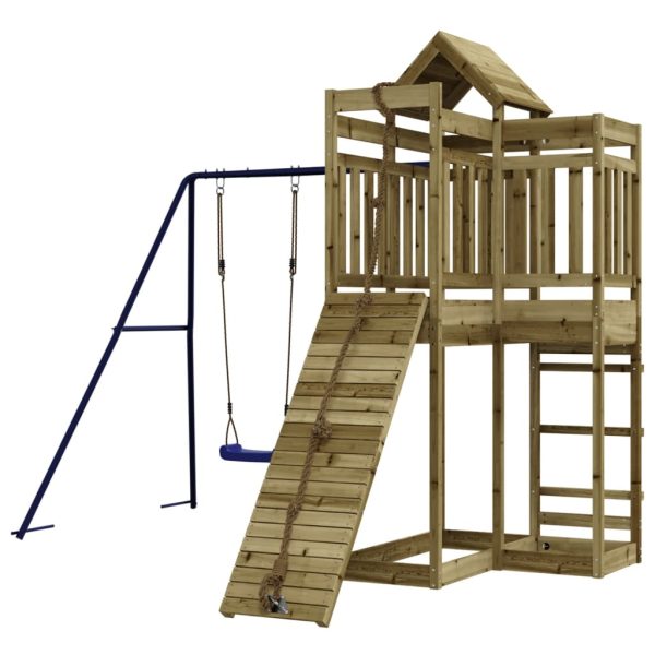 Set Da Gioco Da Esterno In Legno Di Pino Impregnato - Image 3