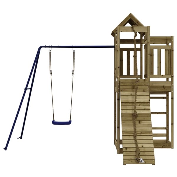 Set Da Gioco Da Esterno In Legno Di Pino Impregnato - Image 4