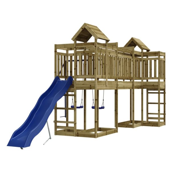 Set Da Gioco Da Esterno In Legno Di Pino Impregnato - Image 3