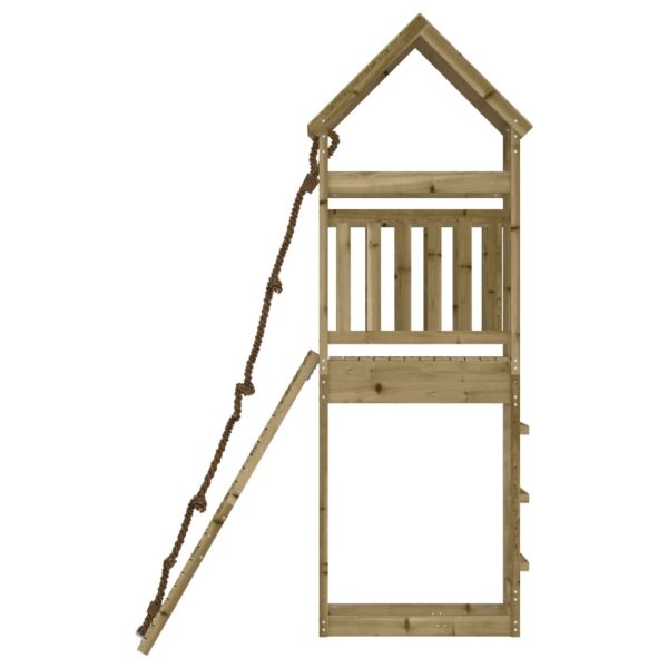 Casetta Con Arrampicata In Legno Di Pino Impregnato - Image 6