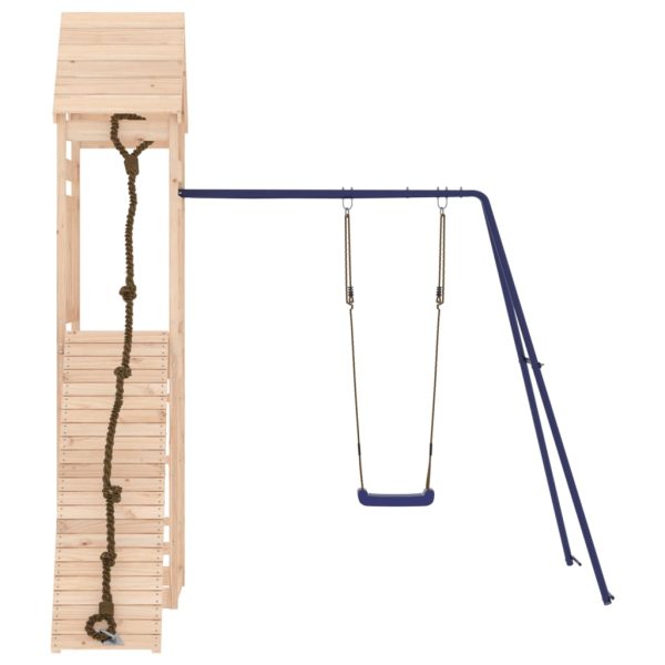 Set Da Gioco Da Esterno In Legno Massello Di Pino - Image 5