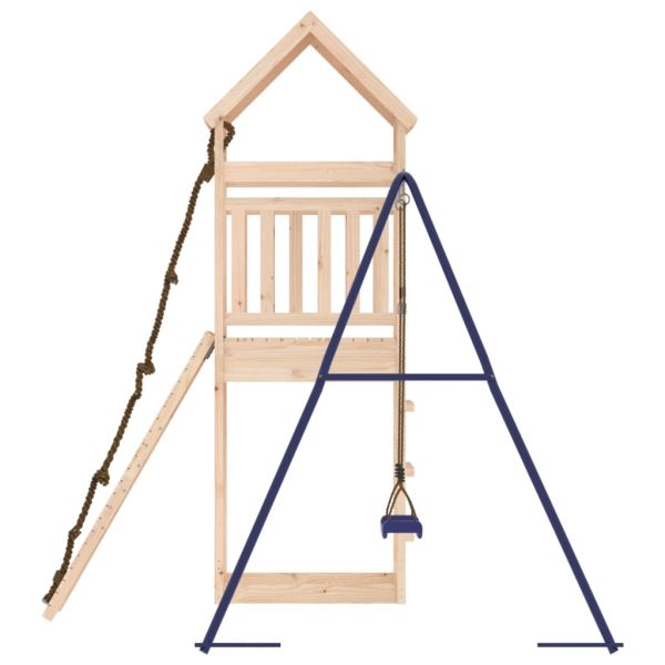 Set Da Gioco Da Esterno In Legno Massello Di Pino - Image 6