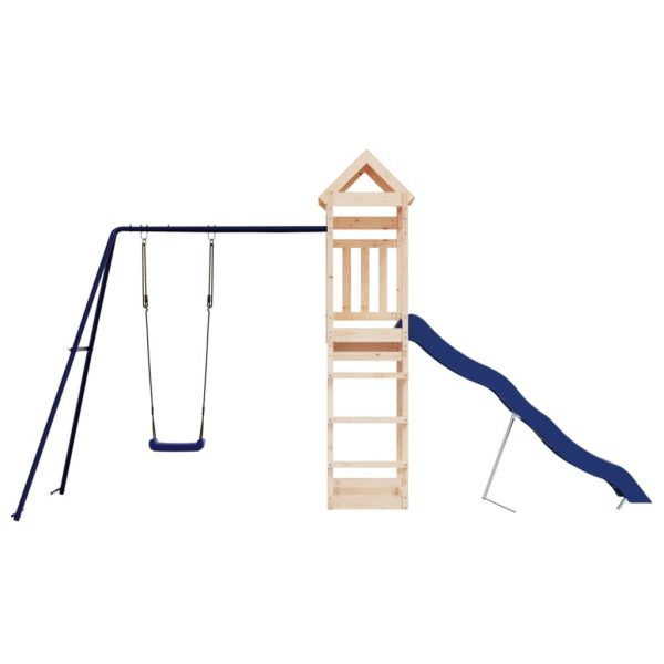Set Da Gioco Da Esterno In Legno Massello Di Pino - Image 3