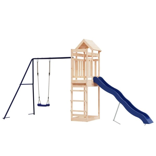 Set Da Gioco Da Esterno In Legno Massello Di Pino - Image 4
