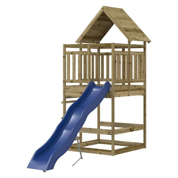 Set Da Gioco Da Esterno In Legno Di Pino Impregnato - Image 4