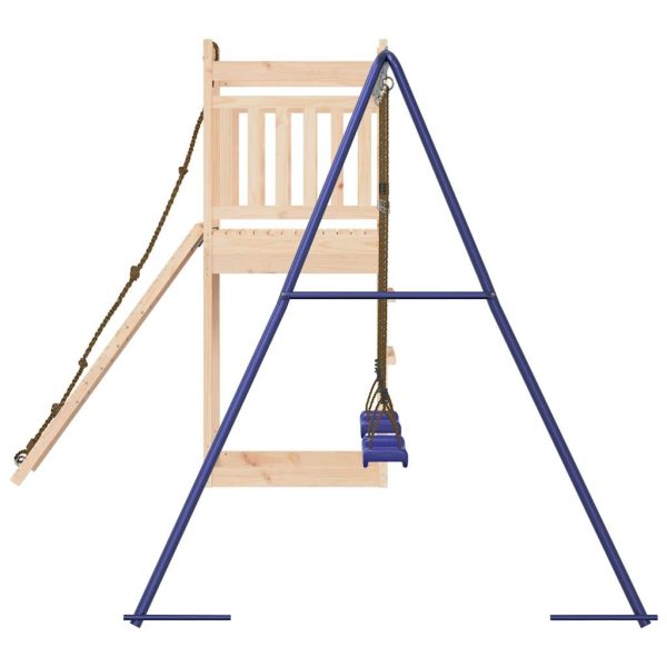 Set Da Gioco Da Esterno In Legno Massello Di Pino - Image 6
