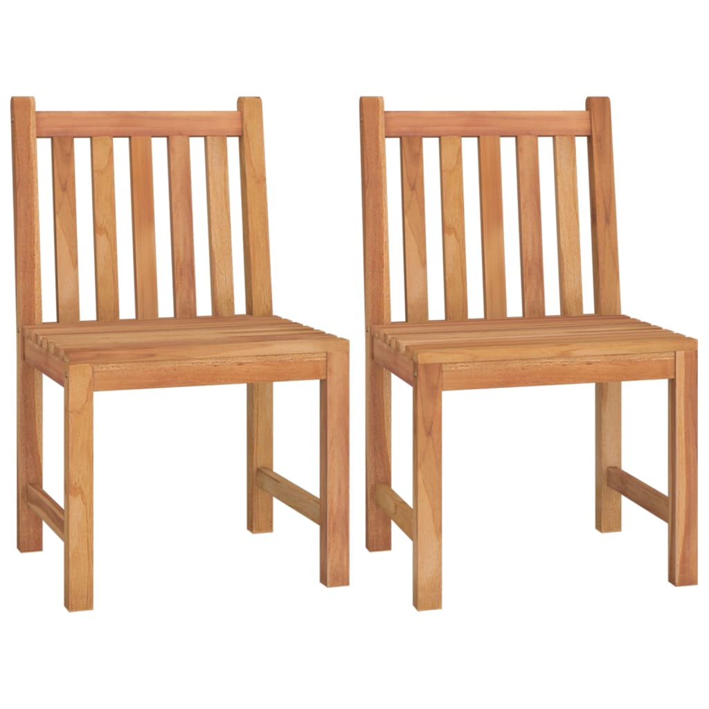 Set Da Pranzo Per Giardino 3 Pz In Legno Massello Di Teak - Image 4