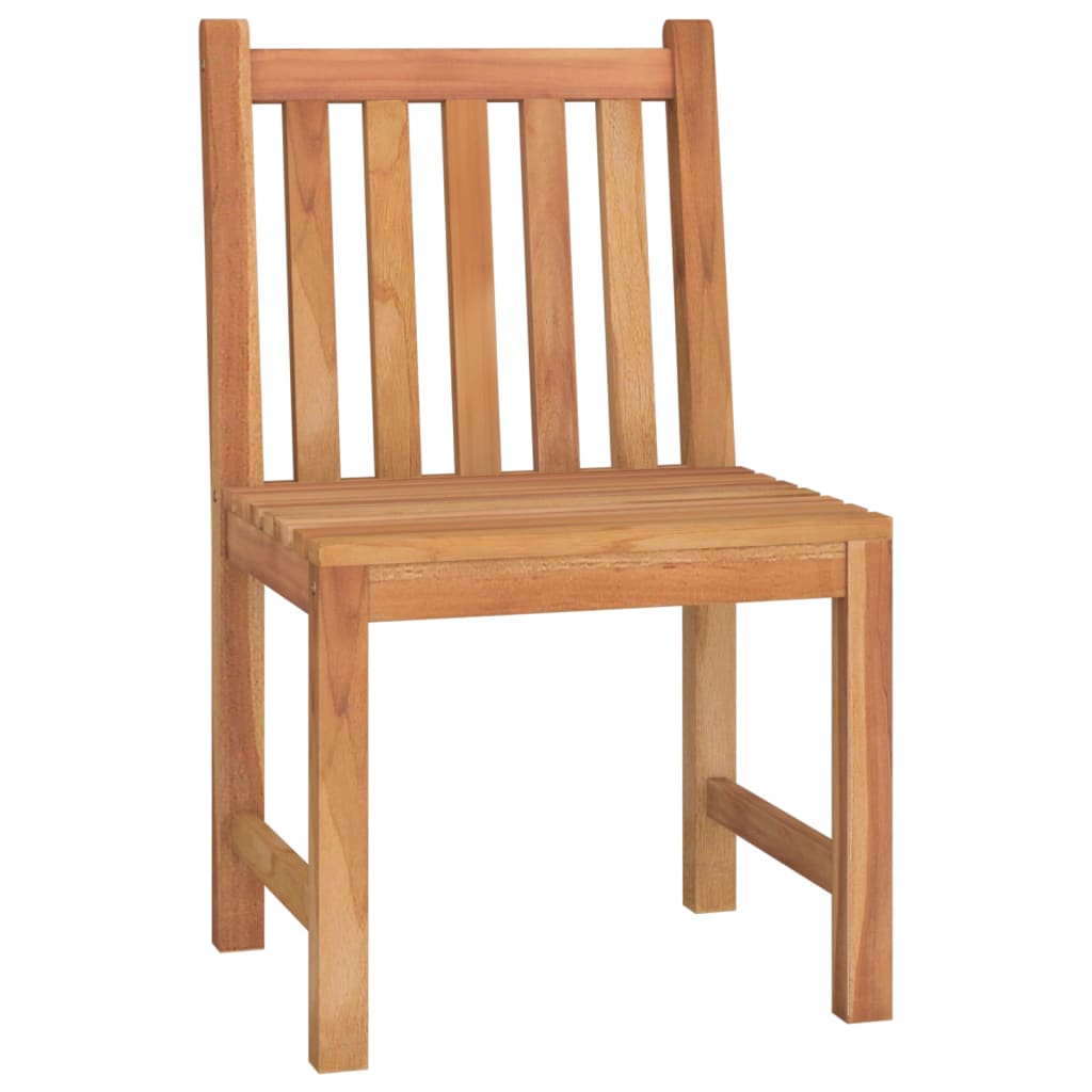 Set Da Pranzo Per Giardino 3 Pz In Legno Massello Di Teak - Image 5