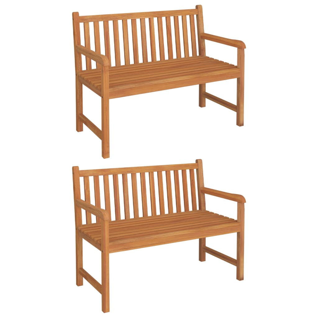 Set Da Pranzo Per Giardino 3 Pz In Legno Massello Di Teak - Image 4