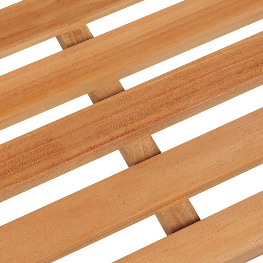 Set Da Pranzo Per Giardino 3 Pz In Legno Massello Di Teak - Image 6