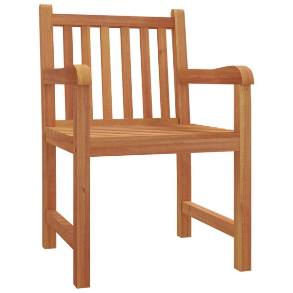 Set Da Pranzo Per Giardino 4 Pz In Legno Massello Di Teak - Image 6