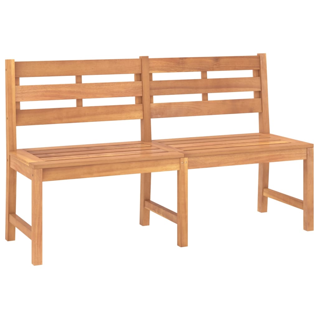 Set Da Pranzo Per Giardino 4 Pz In Legno Massello Di Teak - Image 4