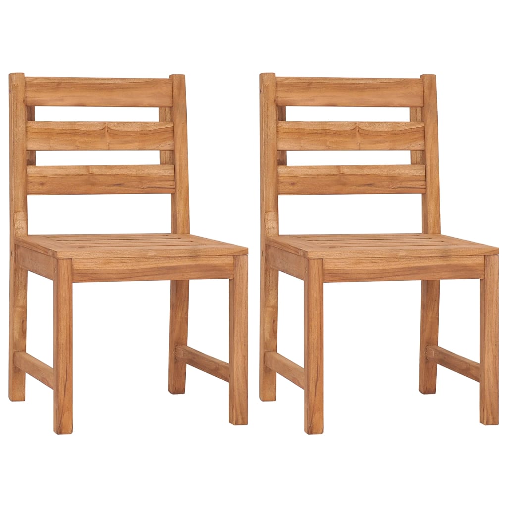 Set Da Pranzo Per Giardino 4 Pz In Legno Massello Di Teak - Image 6