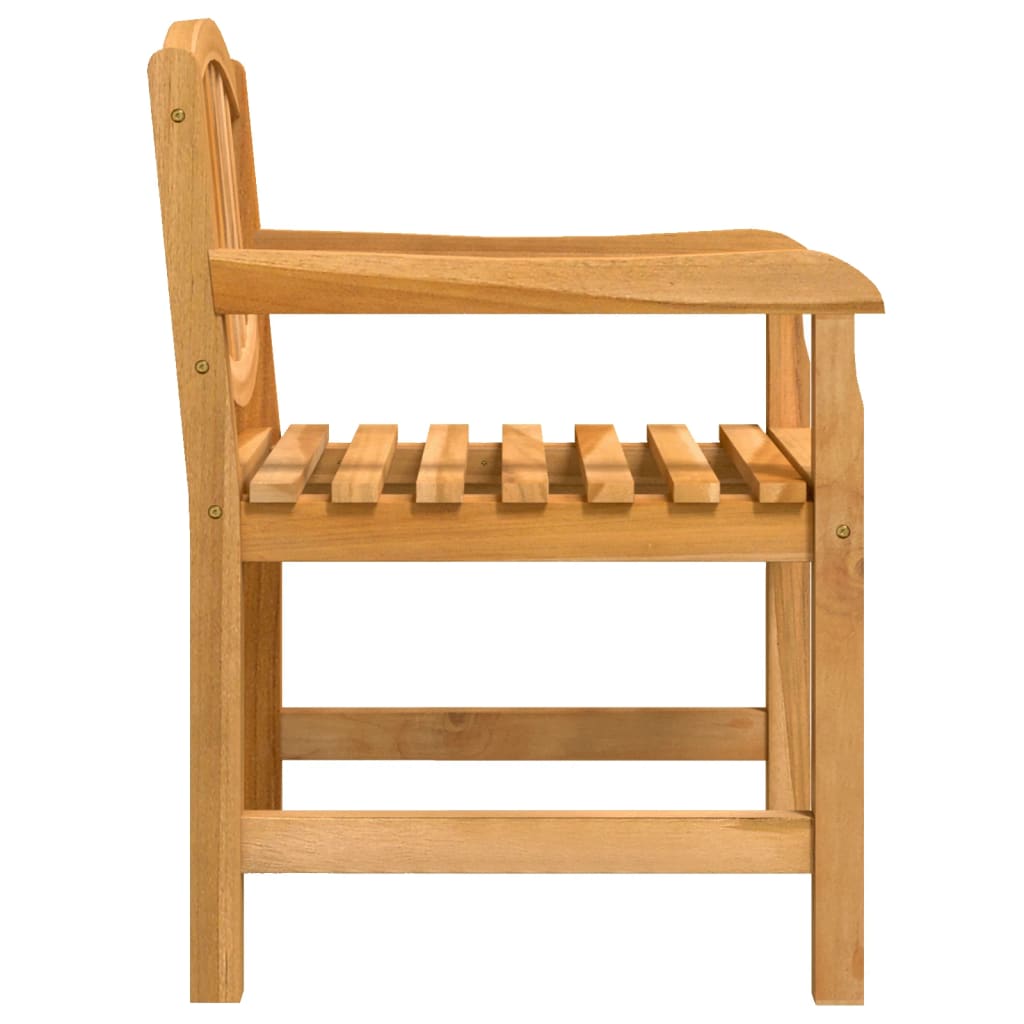 Sedie Da Giardino 8 Pz 58x59x88 Cm In Legno Massello Di Teak - Image 5