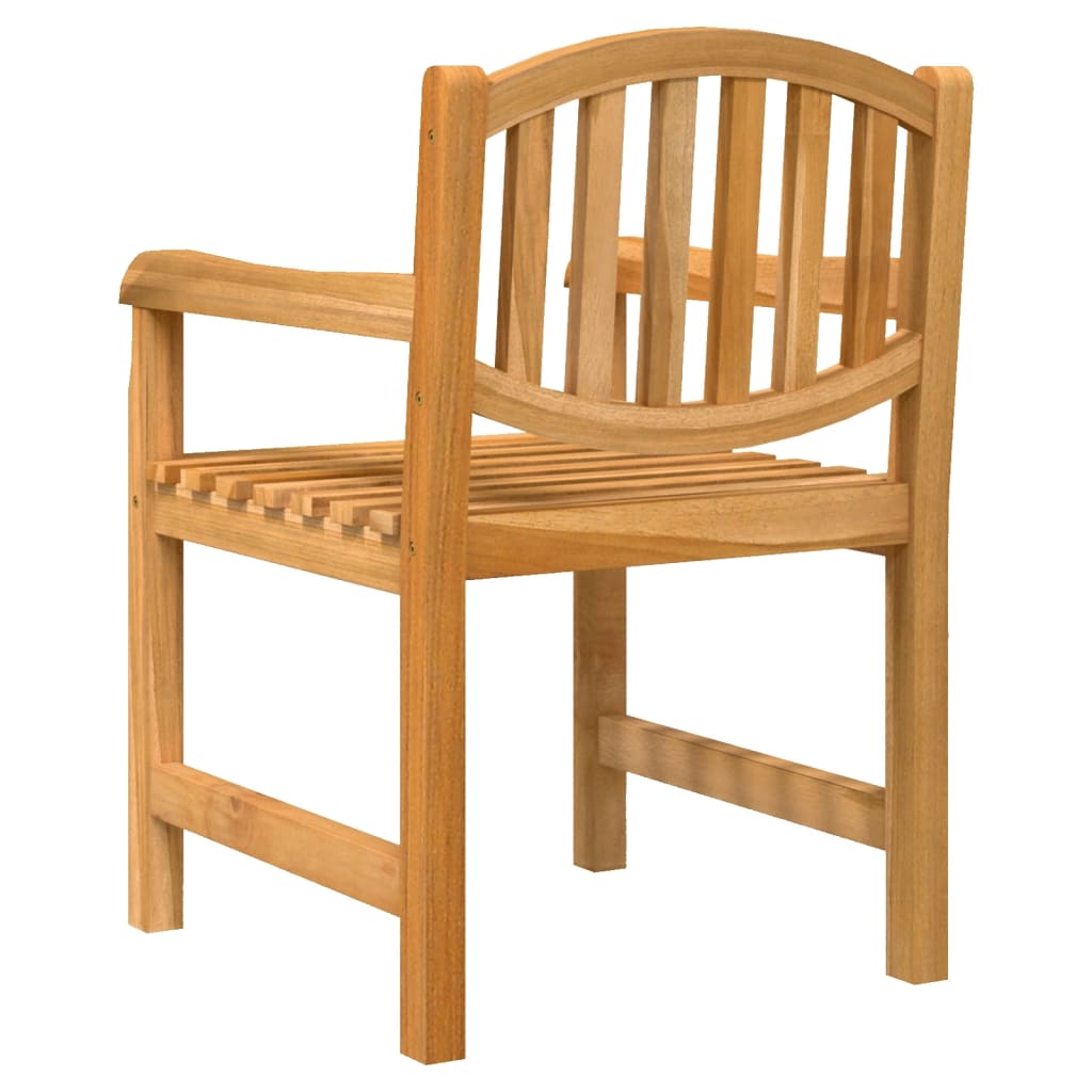 Sedie Da Giardino 8 Pz 58x59x88 Cm In Legno Massello Di Teak - Image 6