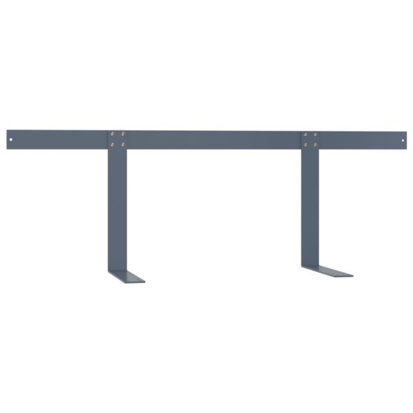 Schienale Per Divano A Pallet Grigio Chiaro 110 Cm In Ferro - Image 3