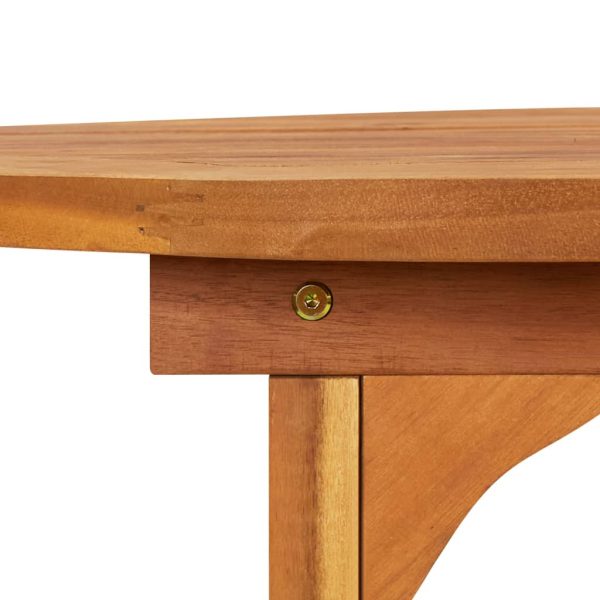 Tavolo Da Pranzo Per Esterni 220x90x75cm Legno Massello Acacia - Image 5