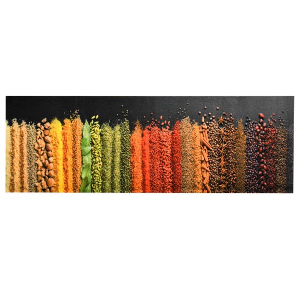 Tappetino Da Cucina Lavabile Spezie 60x300 cm