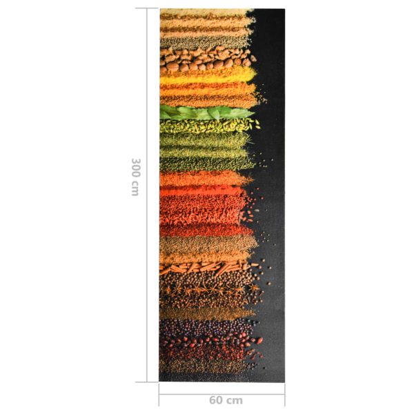 Tappetino Da Cucina Lavabile Spezie 60x300 cm - Image 6