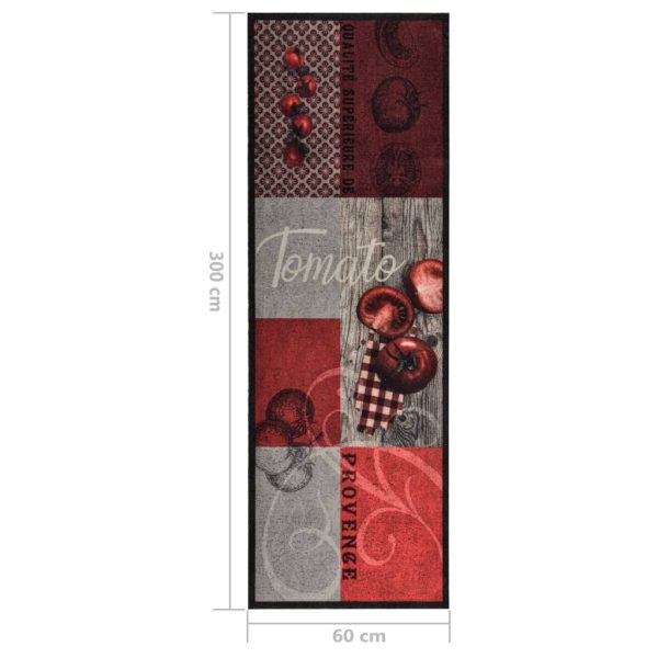 Tappetino Da Cucina Lavabile Pomodori 60x300 cm - Image 5