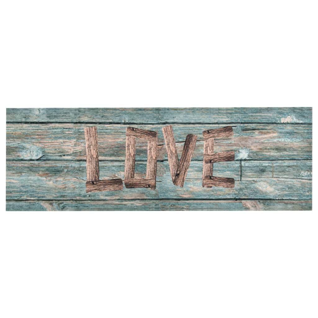 Tappetino Da Cucina Lavabile Love 60x300 cm
