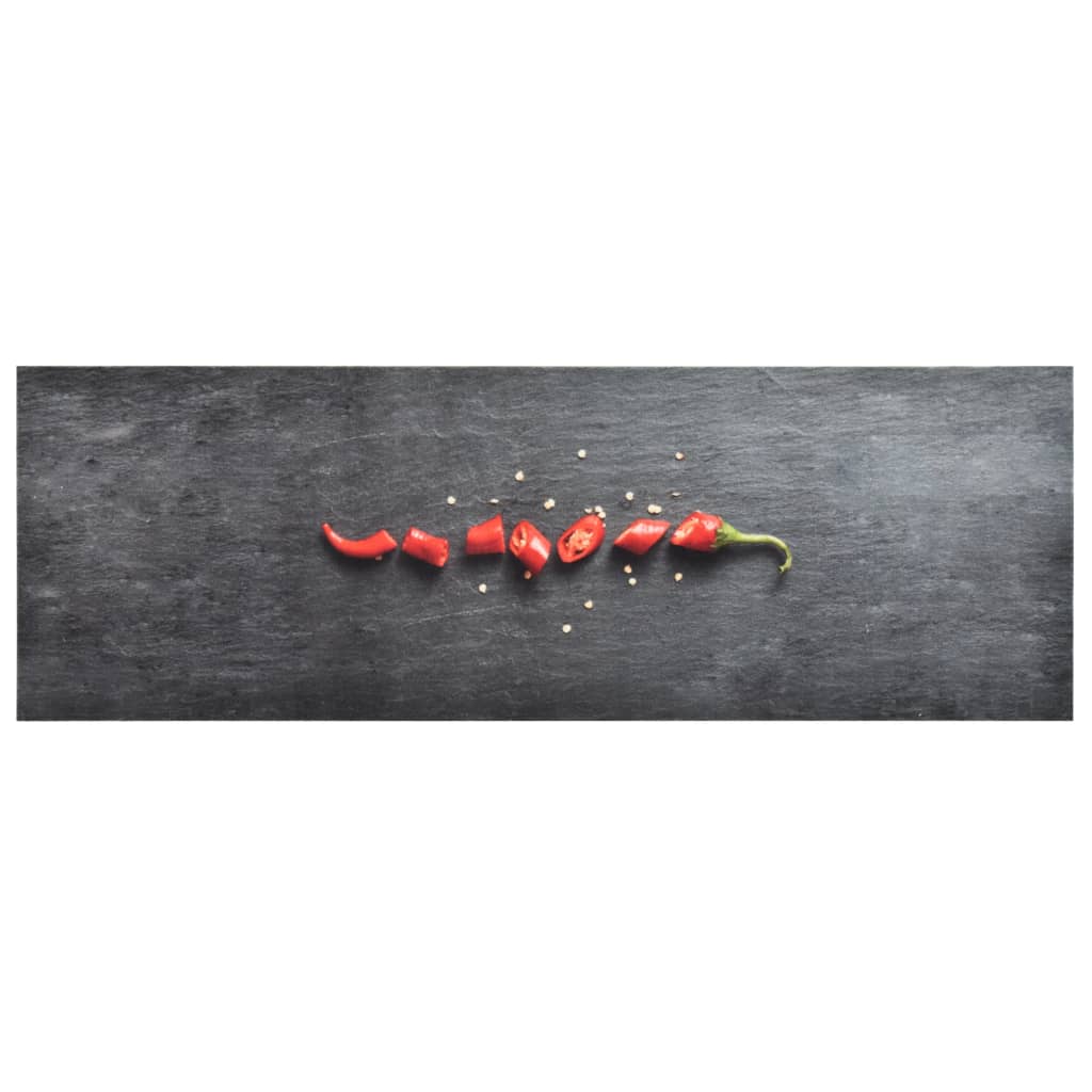 Tappetino Da Cucina Lavabile Peperoni 60x300 cm
