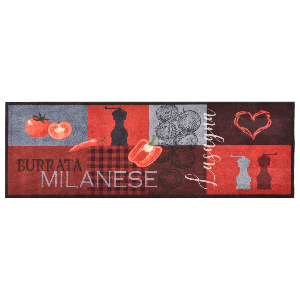 Tappetino Da Cucina Lavabile Pomodori 45x150 cm