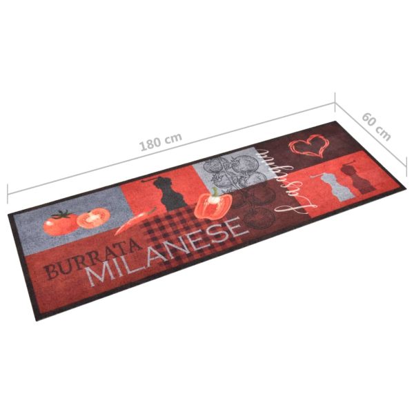 Tappetino Da Cucina Lavabile Pomodori 60x180 cm - Image 5