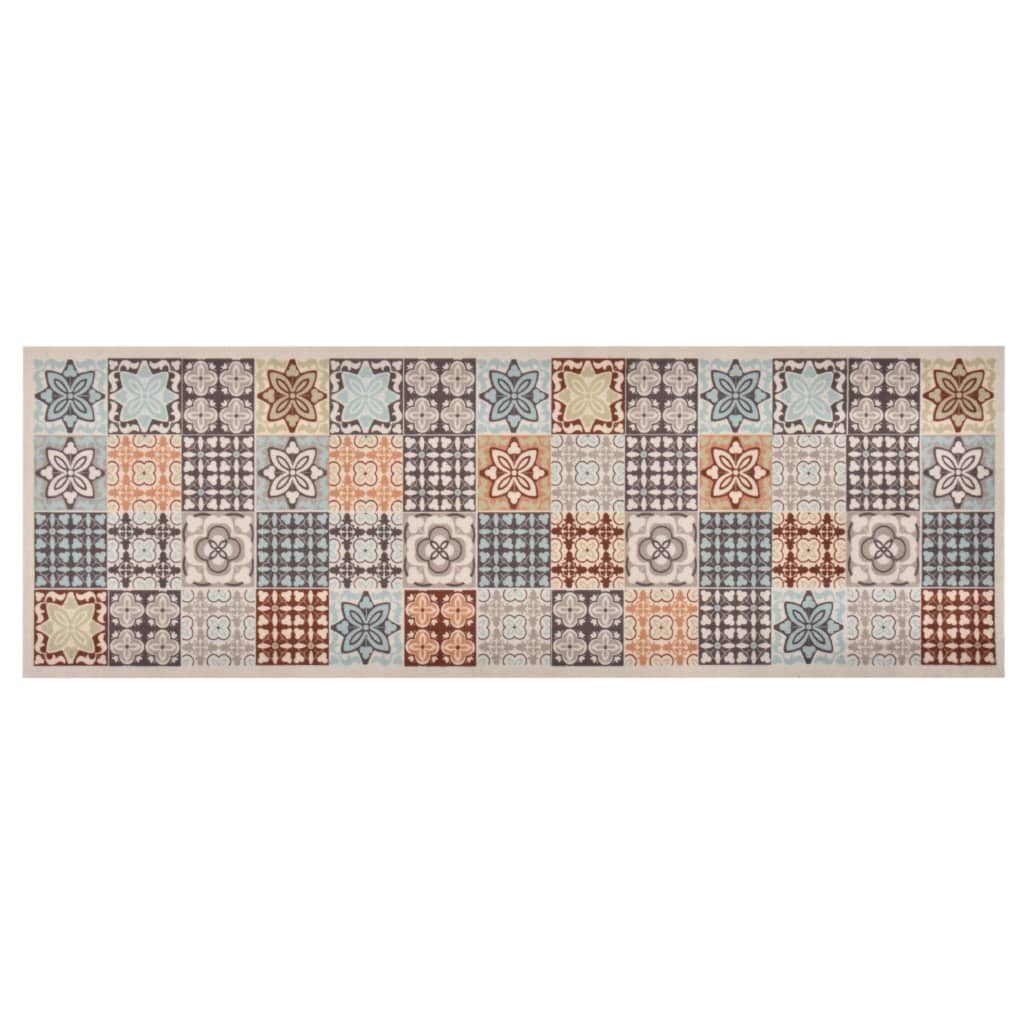 Tappetino Da Cucina Lavabile Mosaico A Colori 60x300 cm