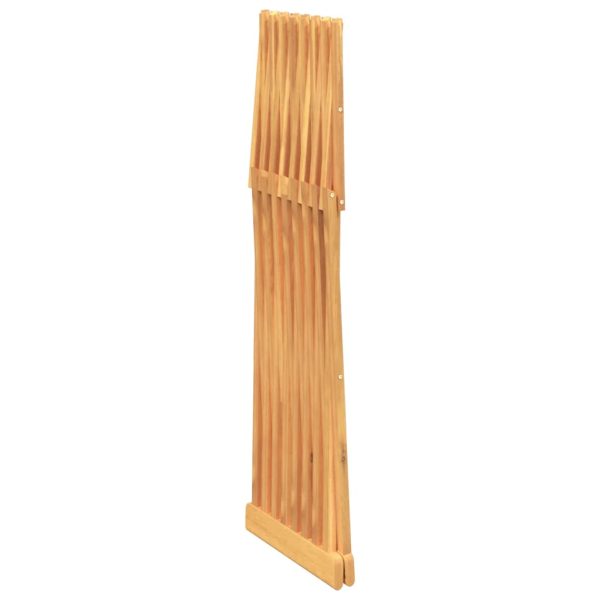 Sgabello Pieghevole 40x32,5x70 Cm In Legno Massello Di Teak - Image 5