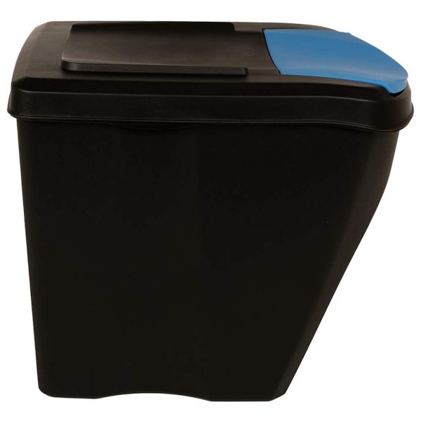 Cestini Per Rifiuti Impilabili 3 Pz Antracite 75 L - Image 5
