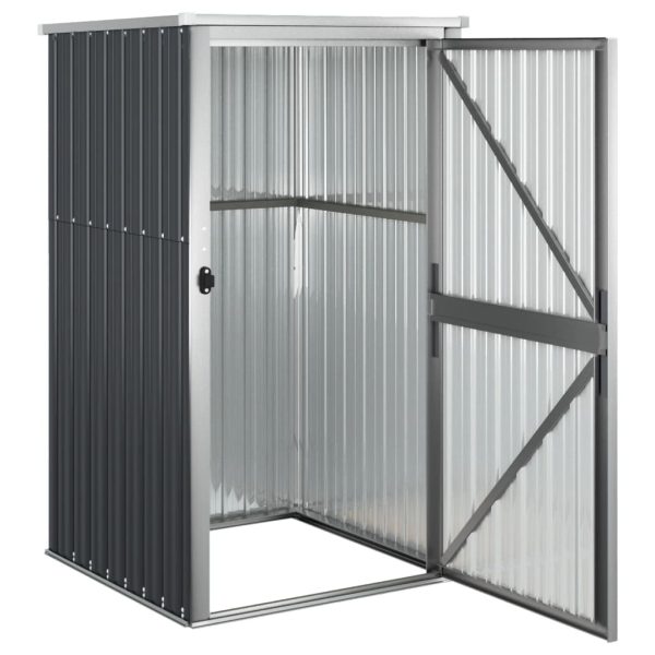 Capanno Per Attrezzi Antracite 88x89x161 Cm Acciaio Zincato - Image 5