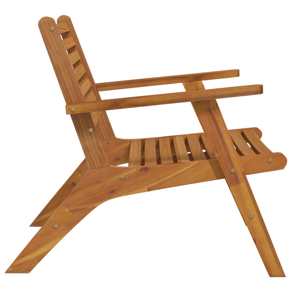 Sedie Da Giardino 2 Pz In Legno Massello D'acacia - Image 5