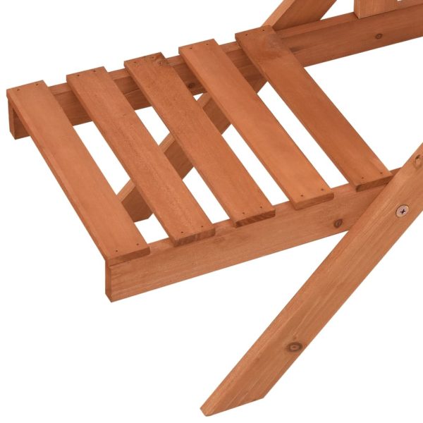 Supporto Per Piante 83x25x132 Cm In Legno Massello Di Abete - Image 5