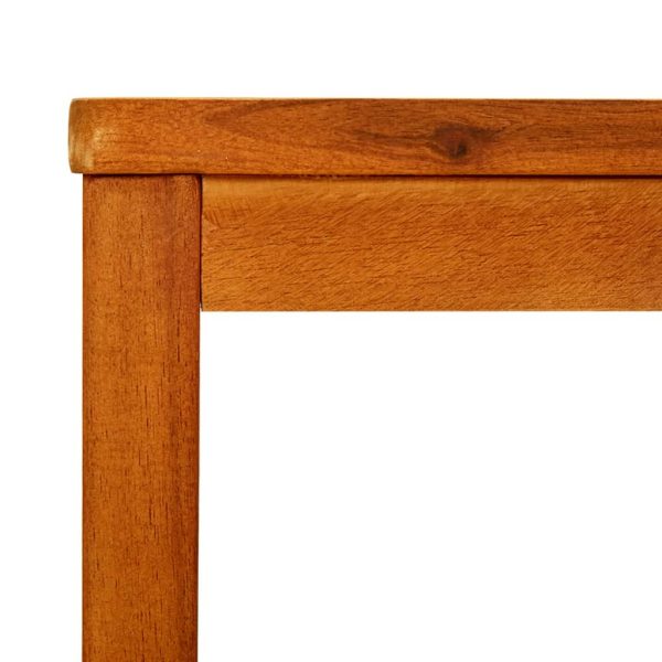 Tavolino Da Salotto 60x60x45 Cm In Legno Massello Di Acacia - Image 6